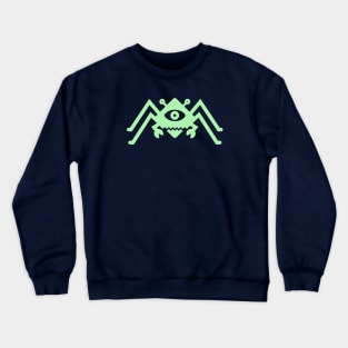 Diamond Spider Crab Pale Green Crewneck Sweatshirt